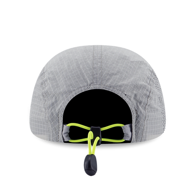 NEW ERA CITY SPORT UPRIGHT YELLOW UNDERVISOR GRAY CAMPER CAP