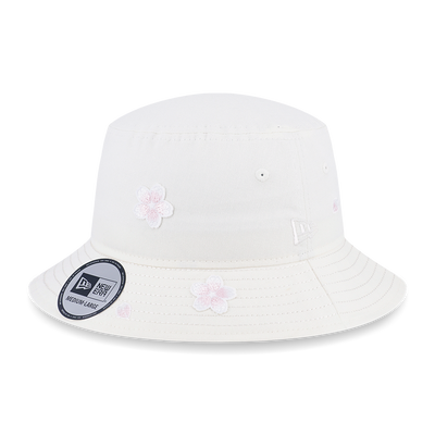 NEW ERA FLORAL CHROME WHITE BUCKET 01