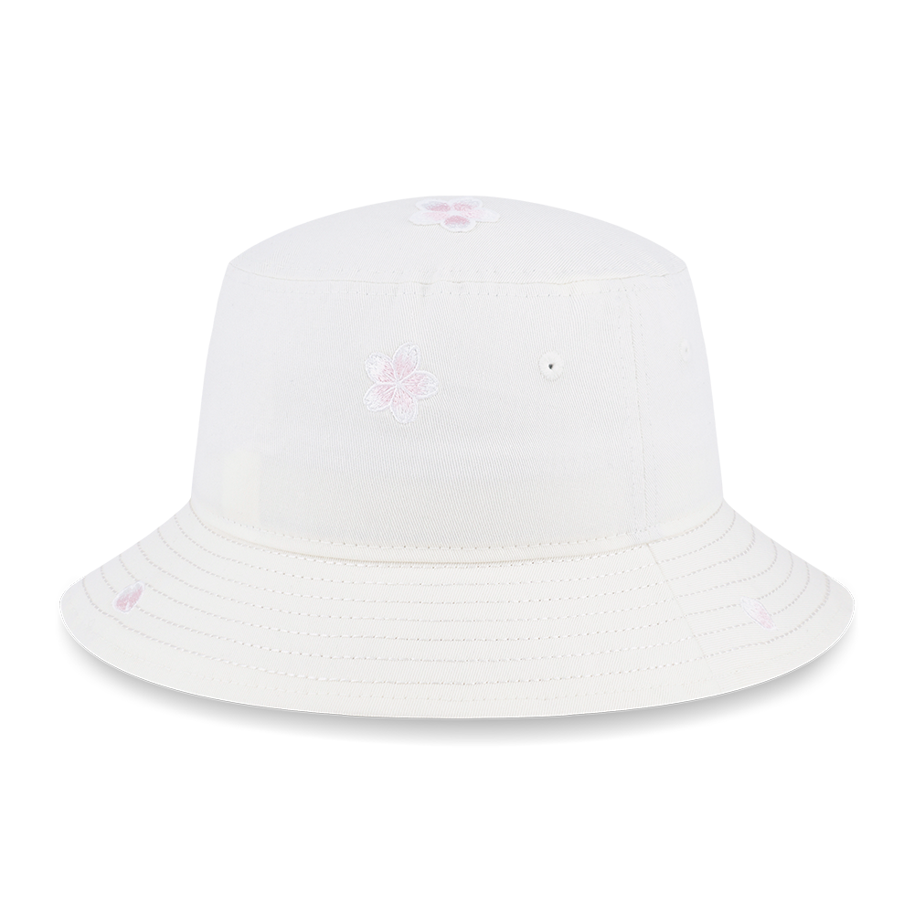 NEW ERA FLORAL CHROME WHITE BUCKET 01