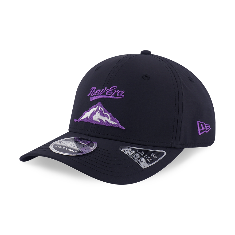 NEW ERA FISHNET BLACK 9SEVENTY STRETCH SNAP CAP