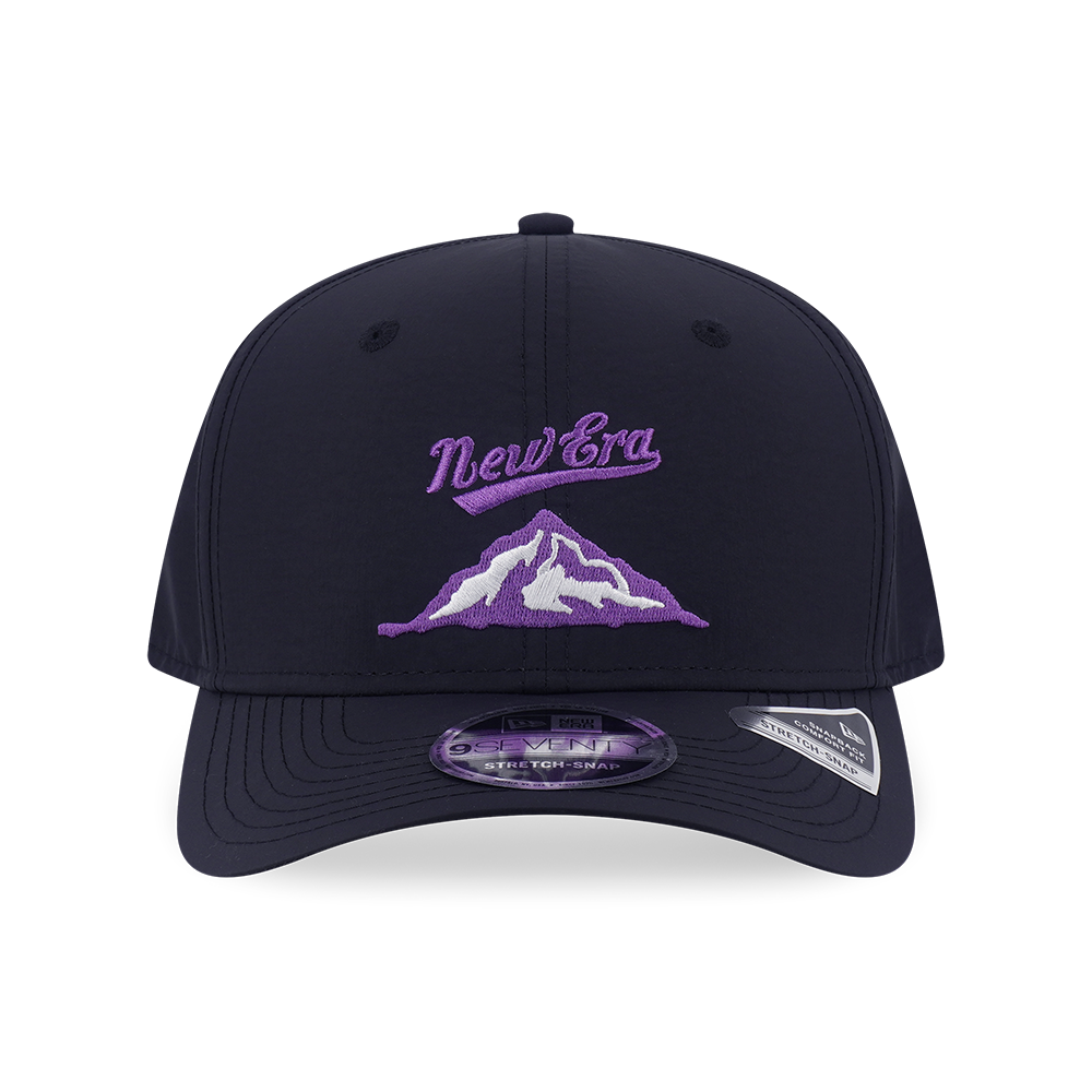 NEW ERA FISHNET BLACK 9SEVENTY STRETCH SNAP CAP