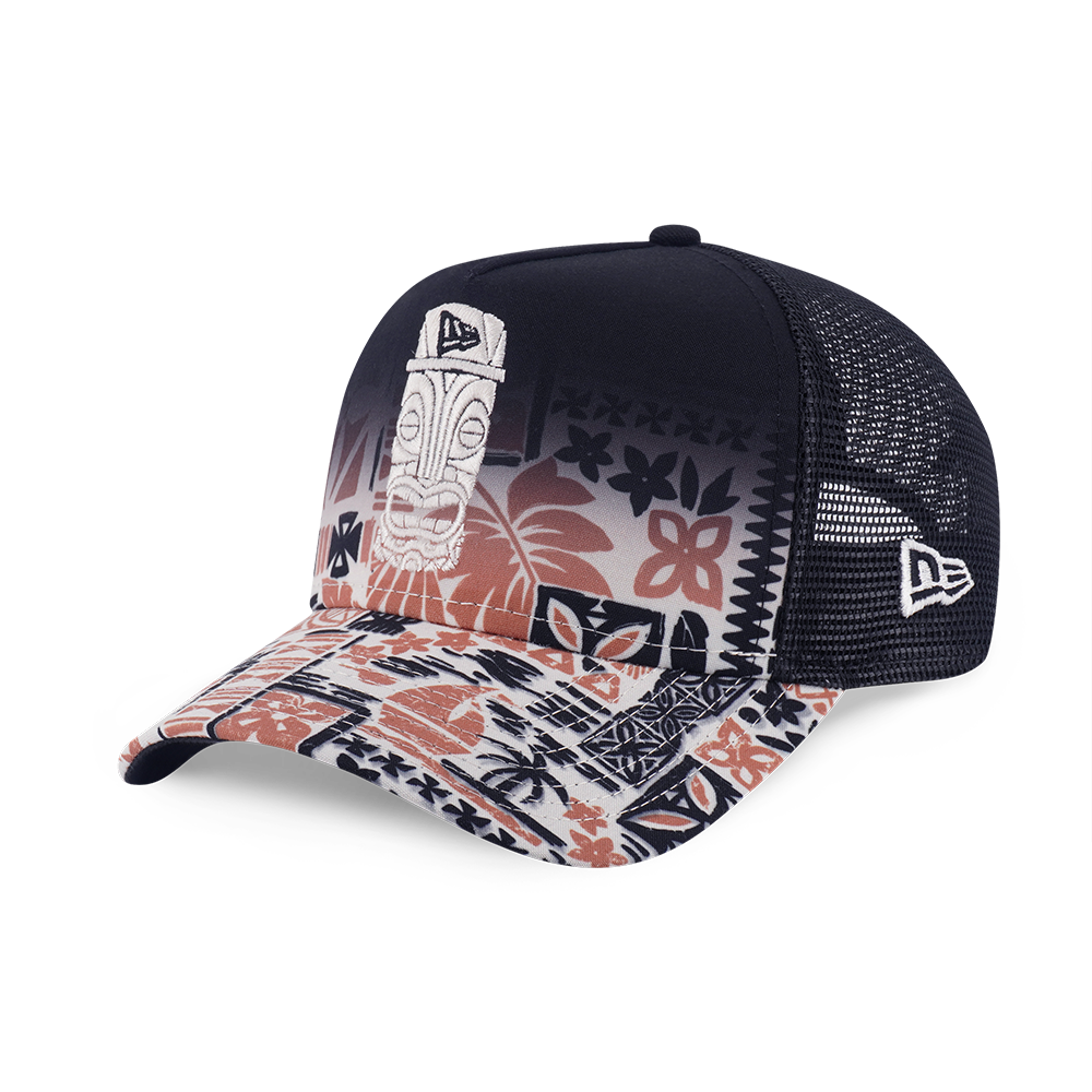 NEW ERA MARINE LIFE CLUB MULTI BROWN BLACK 9FORTY AF TRUCKER CAP