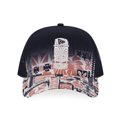 NEW ERA MARINE LIFE CLUB MULTI BROWN BLACK 9FORTY AF TRUCKER CAP