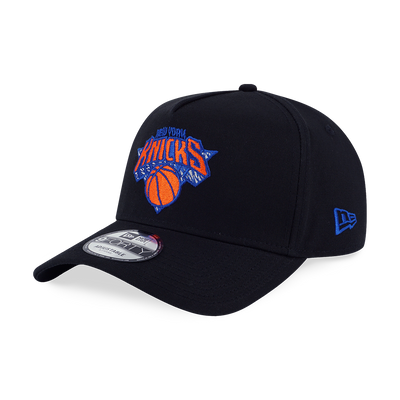 NEW YORK KNICKS NBA DOODLES BLACK 9FORTY AF CAP