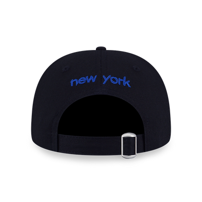 NEW YORK KNICKS NBA DOODLES BLACK 9FORTY AF CAP