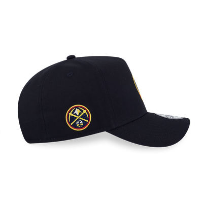 DENVER NUGGETS NBA DOODLES BLACK 9FORTY AF CAP