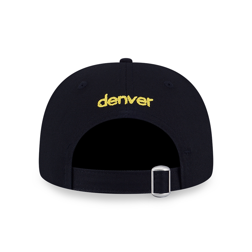 DENVER NUGGETS NBA DOODLES BLACK 9FORTY AF CAP