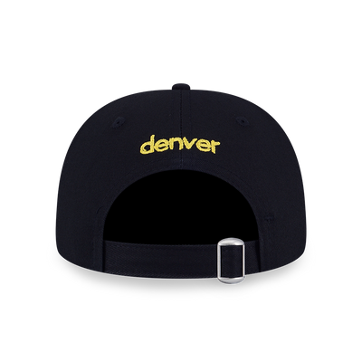 DENVER NUGGETS NBA DOODLES BLACK 9FORTY AF CAP