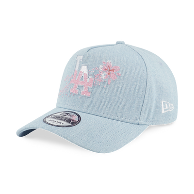 LOS ANGELES DODGERS FLORAL INDIGO DENIM 9FORTY AF CAP