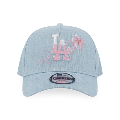 LOS ANGELES DODGERS FLORAL INDIGO DENIM 9FORTY AF CAP