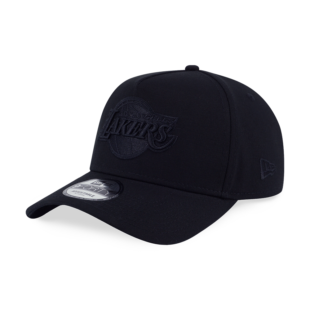 LOS ANGELES LAKERS BASKETBALL TONAL PACK BLACK 9FORTY AF CAP