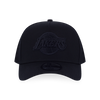 LOS ANGELES LAKERS BASKETBALL TONAL PACK BLACK 9FORTY AF CAP