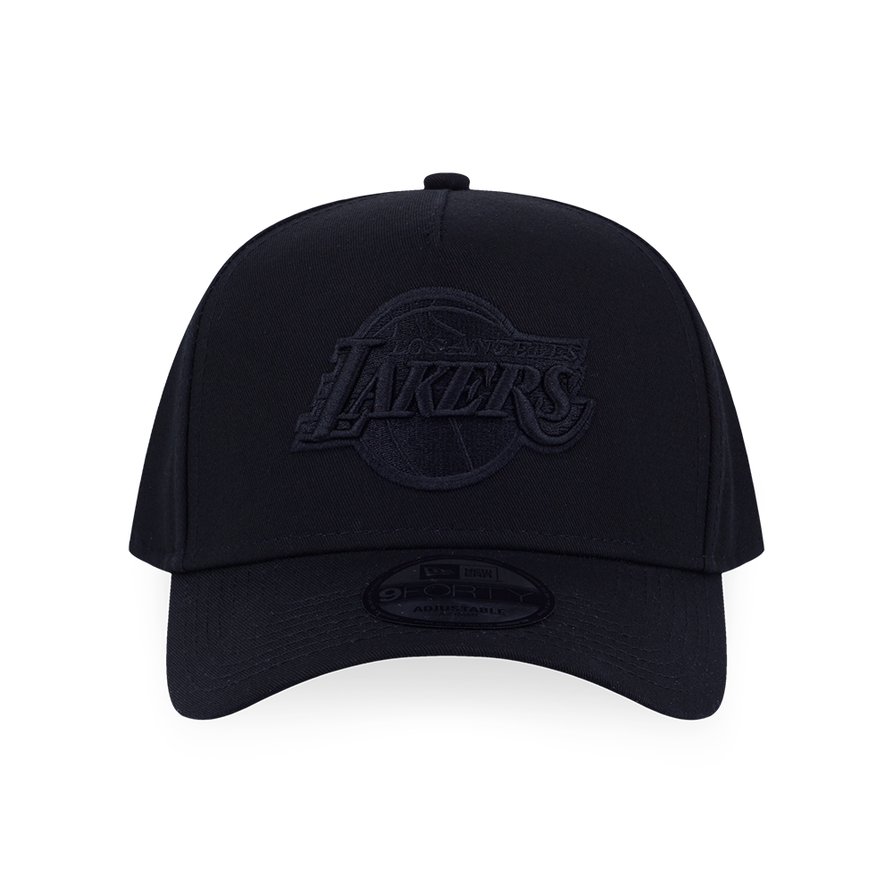 LOS ANGELES LAKERS BASKETBALL TONAL PACK BLACK 9FORTY AF CAP