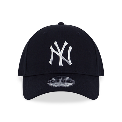 NEW YORK YANKEES METAL BADGE BLACK 9FORTY CAP