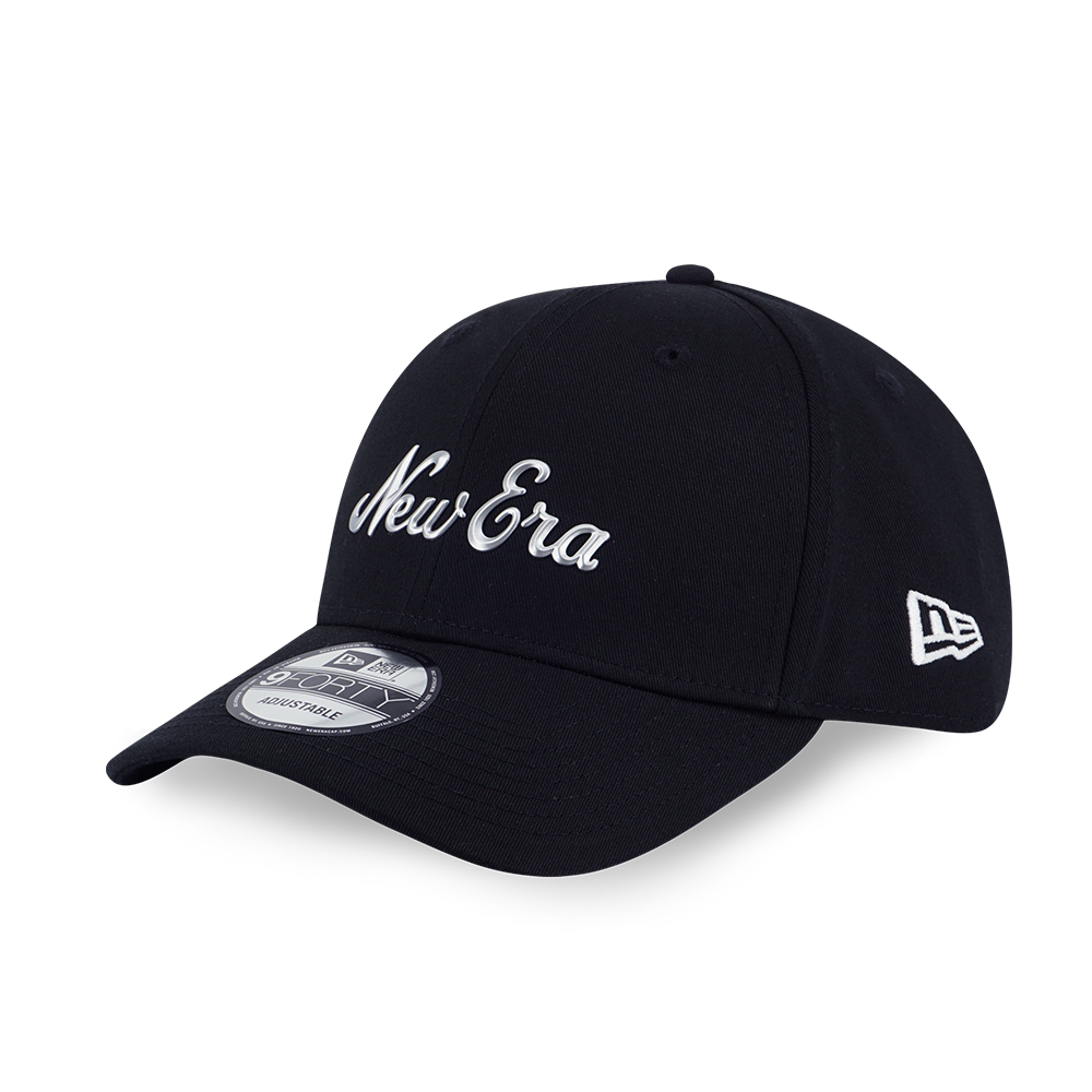 NEW ERA METAL BADGE BLACK 9FORTY CAP