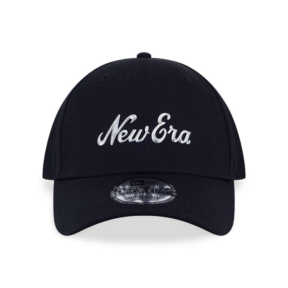 NEW ERA METAL BADGE BLACK 9FORTY CAP