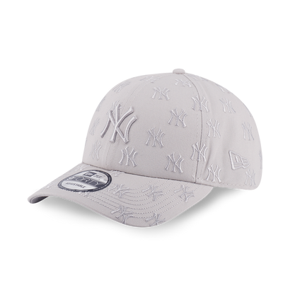 NEW YORK YANKEES TONAL MONOGRAM VINTAGE STONE 9FORTY CAP