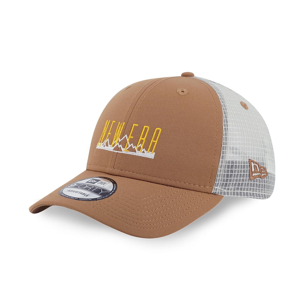 NEW ERA SPRINGTIME RHYTHM DEEP SAND BROWN 9FORTY CAP