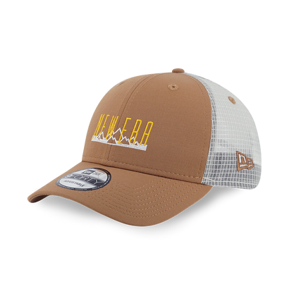 NEW ERA SPRINGTIME RHYTHM DEEP SAND BROWN 9FORTY CAP