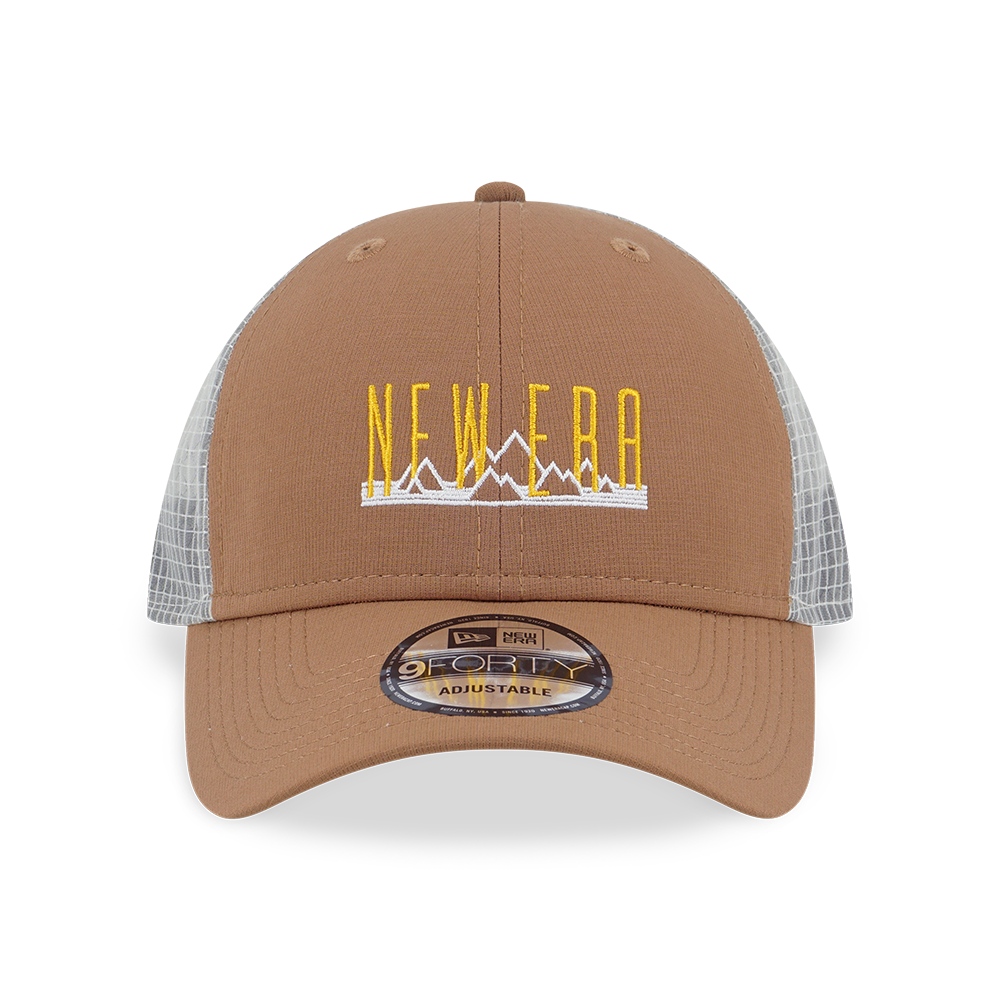 NEW ERA SPRINGTIME RHYTHM DEEP SAND BROWN 9FORTY CAP