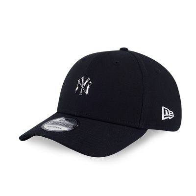 NEW YORK YANKEES MLB METAL BADGE BLACK 9FORTY CAP