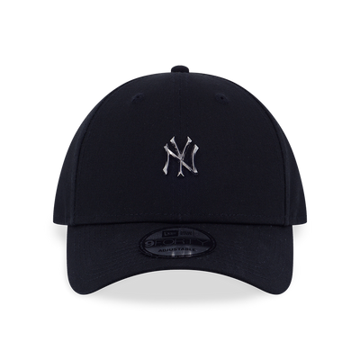 NEW YORK YANKEES MLB METAL BADGE BLACK 9FORTY CAP