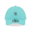 NEW YORK YANKEES MLB METAL BADGE ARCTIC TEAL 9FORTY CAP