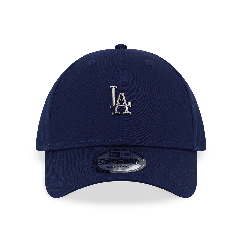 LOS ANGELES DODGERS MLB METAL BADGE OCEANSIDE BLUE 9FORTY CAP