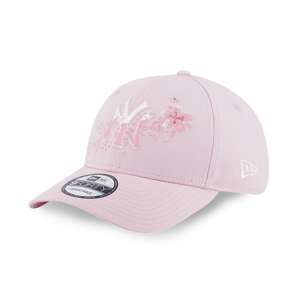 NEW YORK YANKEES FLORAL PINK 9FORTY CAP