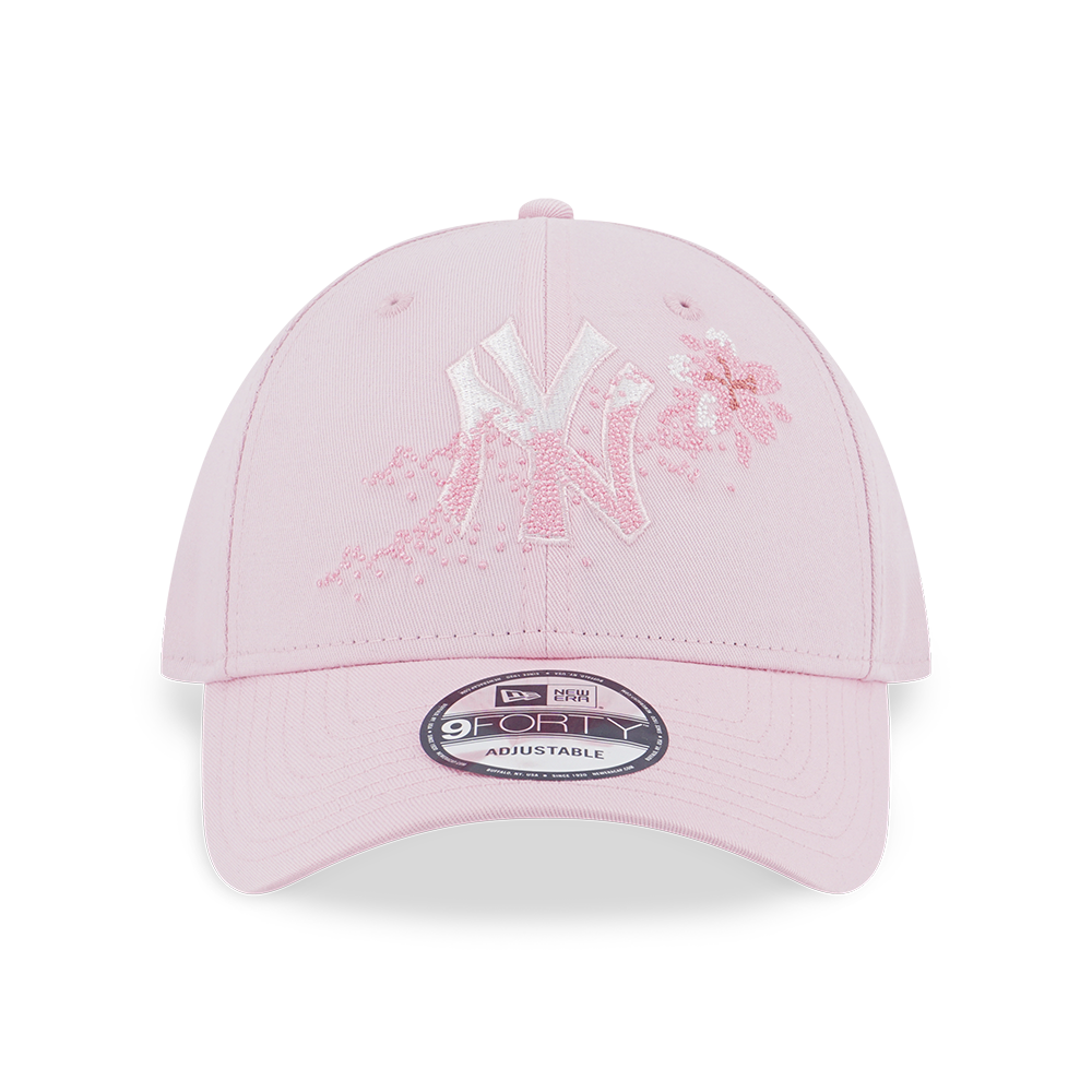 NEW YORK YANKEES FLORAL PINK 9FORTY CAP