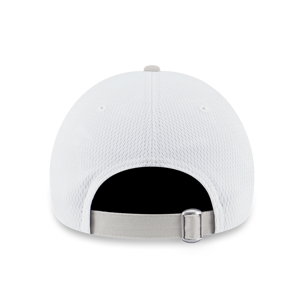 LOS ANGELES DODGERS DASHMARK MINI 2-TONE VINTAGE STONE VISOR WHITE 9FORTY CAP