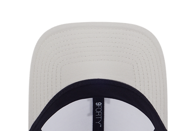 LOS ANGELES DODGERS DASHMARK MINI 2-TONE VINTAGE STONE VISOR WHITE 9FORTY CAP
