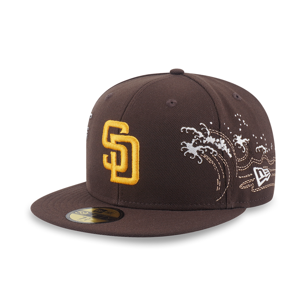 59FIFTY PACK - TONAL WAVE SAN DIEGO PADRES WALNUT 59FIFTY CAP
