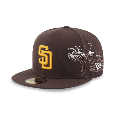 59FIFTY PACK - TONAL WAVE SAN DIEGO PADRES WALNUT 59FIFTY CAP
