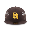 59FIFTY PACK - TONAL WAVE SAN DIEGO PADRES WALNUT 59FIFTY CAP