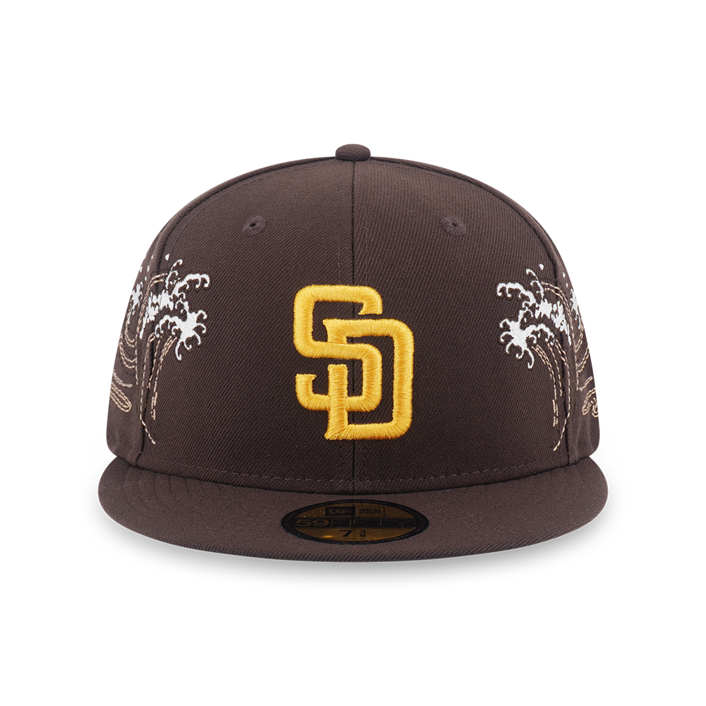 59FIFTY PACK - TONAL WAVE SAN DIEGO PADRES WALNUT 59FIFTY CAP