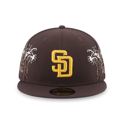 59FIFTY PACK - TONAL WAVE SAN DIEGO PADRES WALNUT 59FIFTY CAP