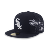 59FIFTY PACK - TONAL WAVE CHICAGO WHITE SOX BLACK 59FIFTY CAP