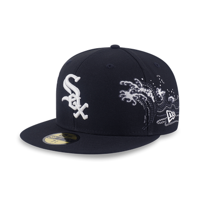59FIFTY PACK - TONAL WAVE CHICAGO WHITE SOX BLACK 59FIFTY CAP