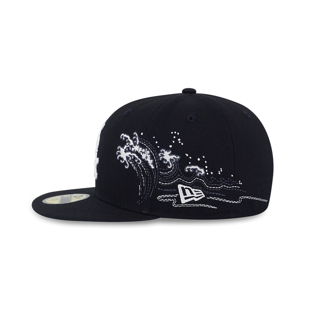59FIFTY PACK - TONAL WAVE CHICAGO WHITE SOX BLACK 59FIFTY CAP