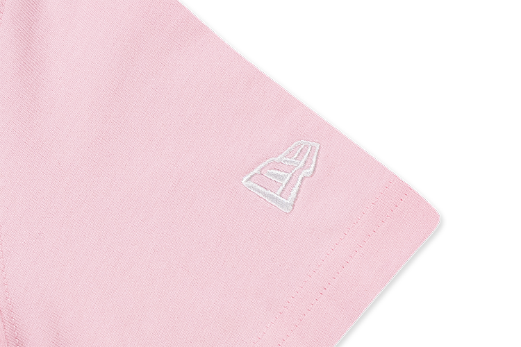 NEW ERA VALENTINE'S DAY PINK WOMEN CROP TEE