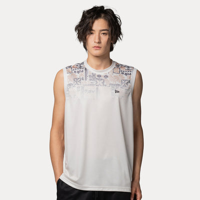NEW ERA MARINE LIFE CLUB CHROME WHITE TANK TOP