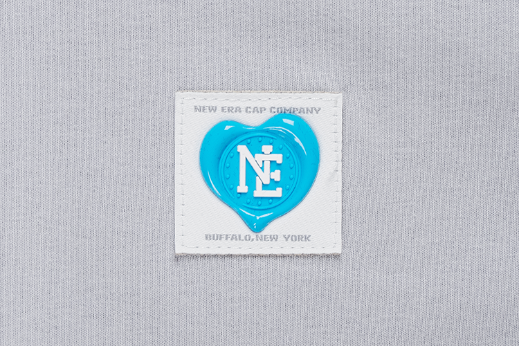 NEW ERA VALENTINE'S DAY DOLPHIN GRAY SHORT SLEEVE T-SHIRT