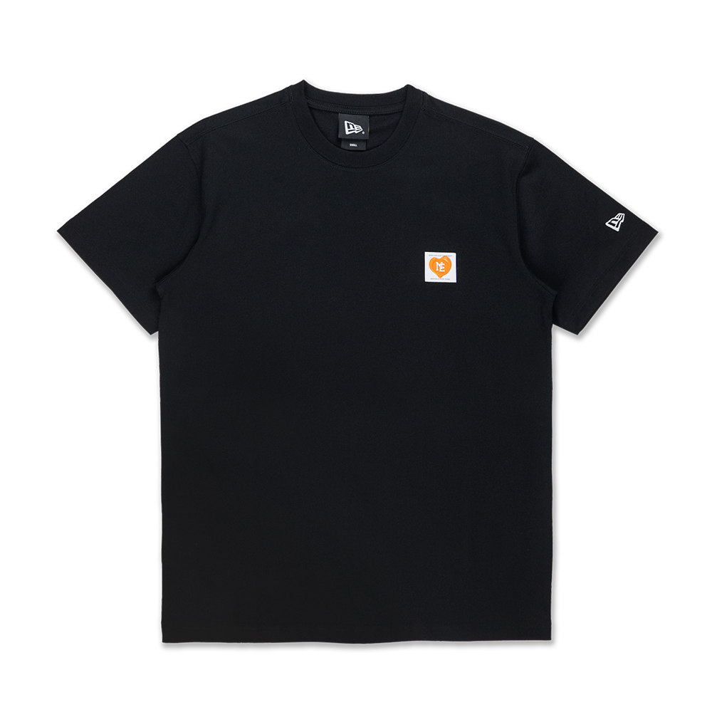 NEW ERA VALENTINE'S DAY BLACK SHORT SLEEVE T-SHIRT