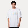 NEW ERA SPRINGTIME RHYTHM WHITE OVERSIZED SHORT SLEEVE T-SHIRT