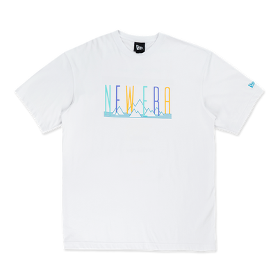 NEW ERA SPRINGTIME RHYTHM WHITE OVERSIZED SHORT SLEEVE T-SHIRT