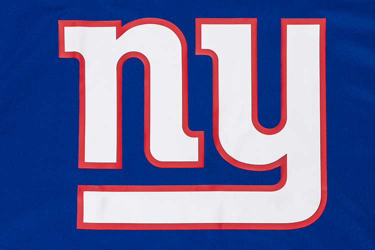 NEW YORK GIANTS NFL LIGHT ROYAL AMERICAN FOOTBALL JERSEY