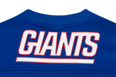 NEW YORK GIANTS NFL LIGHT ROYAL AMERICAN FOOTBALL JERSEY
