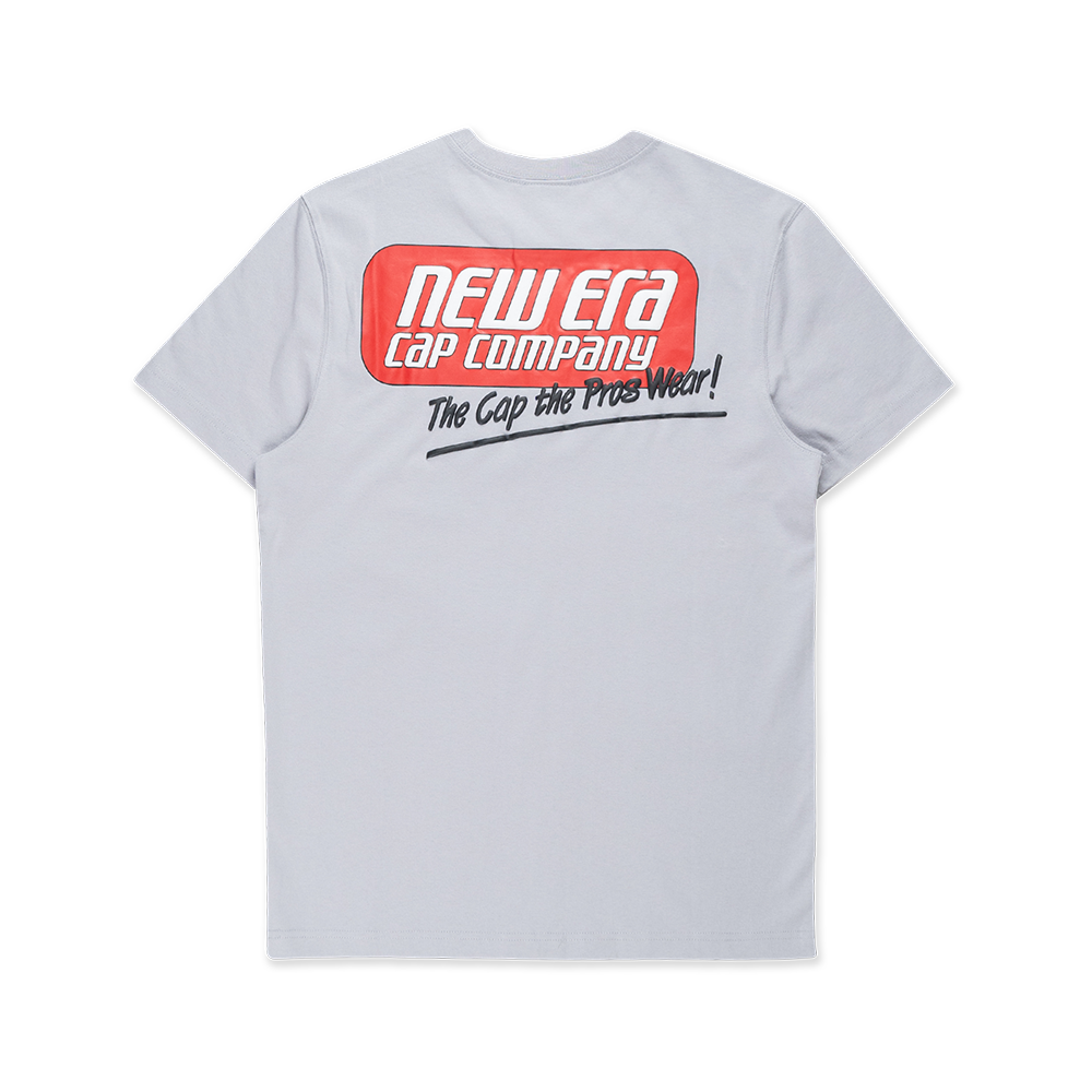 NEW ERA CAP COMPANY DOLPHIN GRAY SHORT SLEEVE T-SHIRT