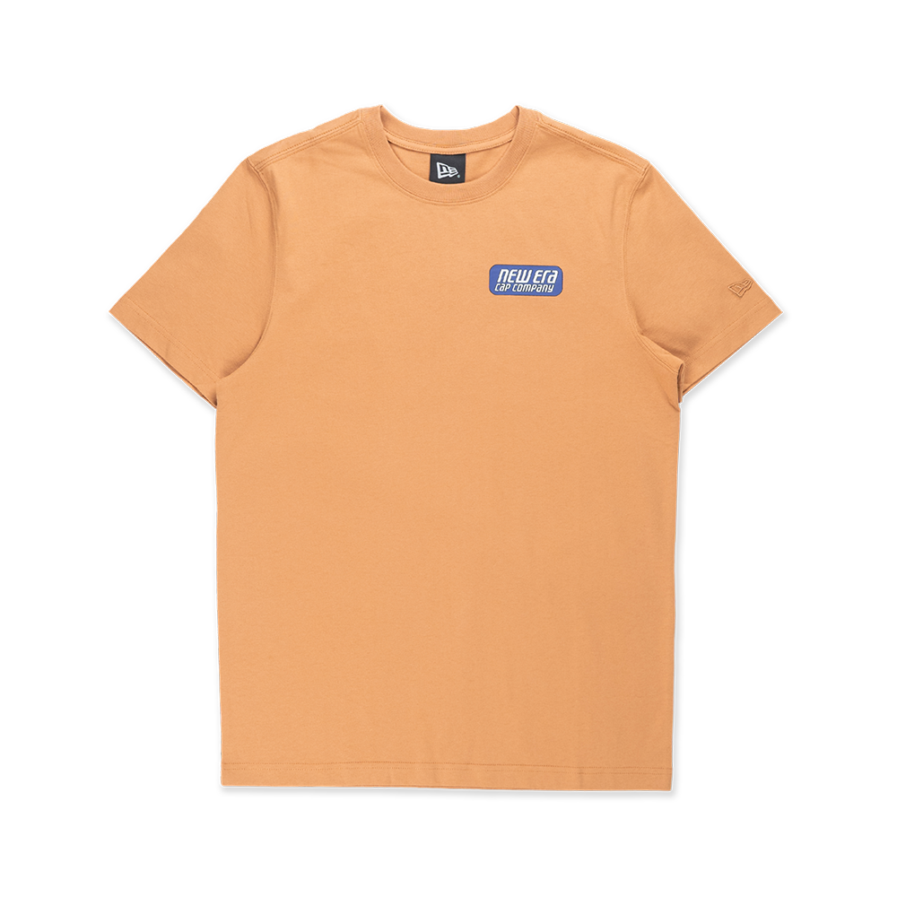 NEW ERA CAP COMPANY DEEP SAND BROWN SHORT SLEEVE T-SHIRT